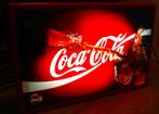 Coca - Cola lichtbak met bewegende voorstelling, Ophalen, Zo goed als nieuw, Lichtbak of (neon) lamp