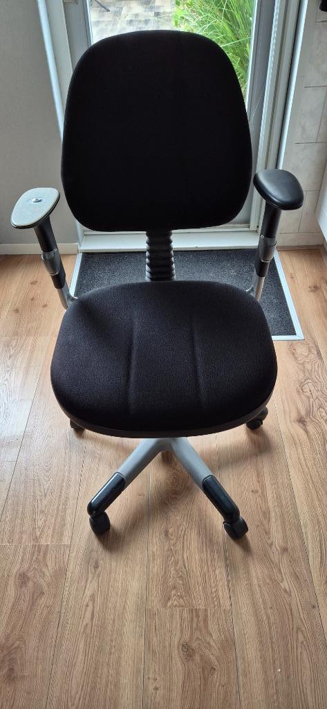 RH Logic bureaustoel, Huis en Inrichting, Bureaustoelen, Gebruikt, Bureaustoel, Zwart, Ergonomisch, Ophalen