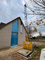 Bouwlift 6 meter op krachtstroom met afslag, Doe-het-zelf en Verbouw, Bouwliften, Ophalen, Gebruikt, Bouwlift