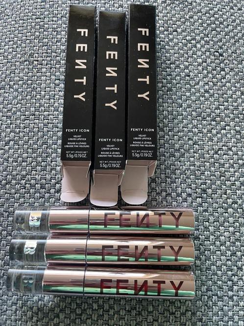 Fenty Beauty Icon Velvet Liquid Lipstick-nog 3 kleuren-Nieuw, Sieraden, Tassen en Uiterlijk, Uiterlijk | Cosmetica en Make-up