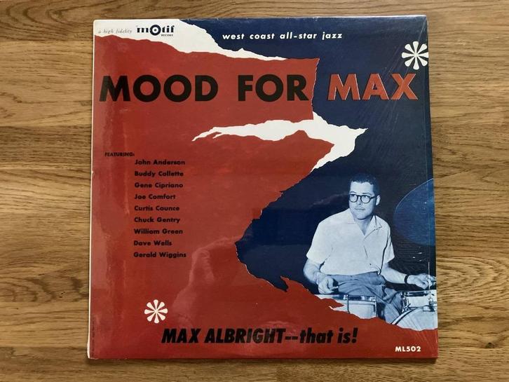 Max Albright / Mood For Max, Cd's en Dvd's, Vinyl | Jazz en Blues, Zo goed als nieuw, Jazz, 1980 tot heden, Overige formaten, Verzenden