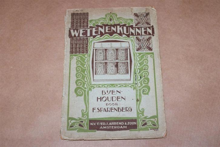 Bijen houden - Zeldzame oude uitgave 1950 !!, Boeken, Dieren en Huisdieren, Gelezen, Ophalen of Verzenden