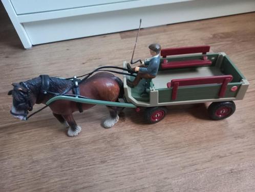 Schleich boerenwagen 72003, Verzamelen, Speelgoed, Gebruikt, Ophalen of Verzenden