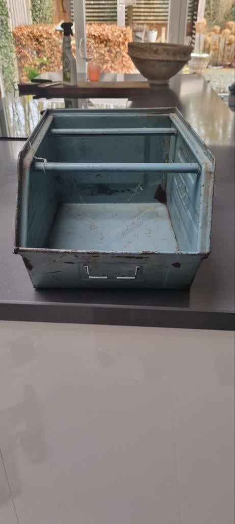 Vintage ijzeren gereedschapbakken g, Ophalen of Verzenden