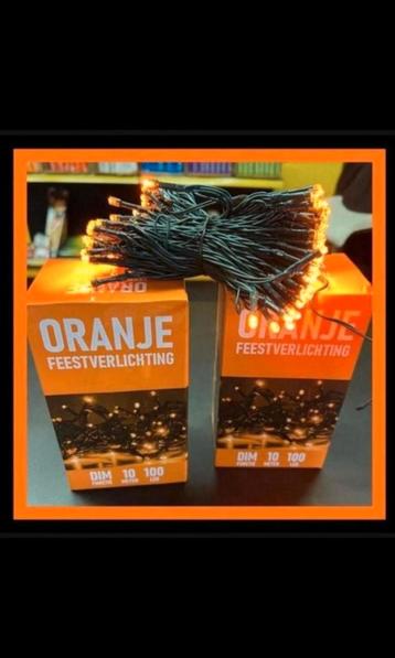 Oranje LED Lichtsnoer -Halloween beschikbaar voor biedingen