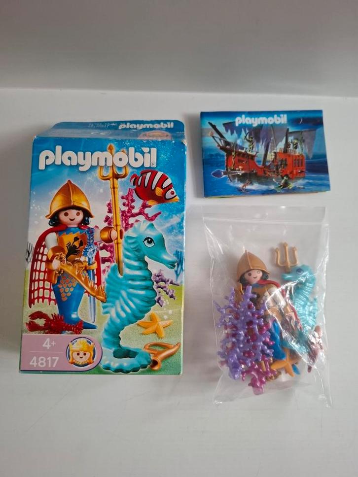 Playmobil set 4817 Zeemeerprins compleet, Kinderen en Baby's, Speelgoed | Playmobil, Gebruikt, Complete set, Ophalen of Verzenden