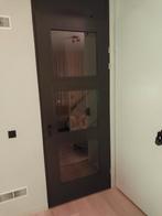 Stijlvolle tussendeur met glas, Ophalen, Glas, Binnendeur, 200 tot 215 cm