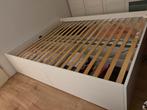 BRIMNES ikea 160x200, Huis en Inrichting, Slaapkamer | Bedden, Ophalen, Gebruikt, Wit, Tweepersoons