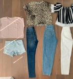 Pakket dameskleding XS jeans, short, tops, Gedragen, Maat 34 (XS) of kleiner, Ophalen of Verzenden