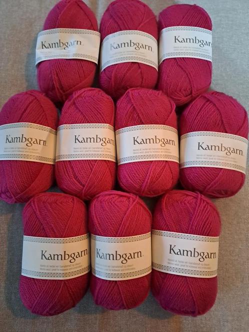 Nieuw 10 bollen Lopi kambgarn Hard Roze / 100% merino wol, Hobby en Vrije tijd, Breien en Haken, Nieuw, Breien of Haken, Wol of Garen