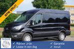 Ford Transit 350M 130PK L2H2 BPM VRIJ! Clima, 12" Sync 4 met, Auto's, Voorwielaandrijving, Gebruikt, 4 cilinders, 2500 kg