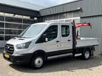 Ford Transit 350 2.0 TDCI DC Laadkraan Telefoonverbinding 3-, Auto's, Bestelauto's, 13 km/l, Achterwielaandrijving, 4 cilinders