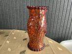 Mooie mozaïek vaas, 50 tot 75 cm, Ophalen of Verzenden, Rood, Glas
