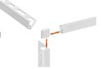 2 Buitenhoeken voor Schlütter Jolly AC J100MBW, Overige materialen, Overige typen, Nieuw, Minder dan 20 cm