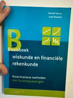 Donald van As - Basisboek wiskunde en financiele rekenkunde, Ophalen of Verzenden, Zo goed als nieuw, Donald van As; Jaap Klouwen