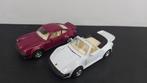 2x Welly Porsche 911 turbo schaalmodel 1:43, Hobby en Vrije tijd, Modelauto's | 1:43, Ophalen of Verzenden, Zo goed als nieuw