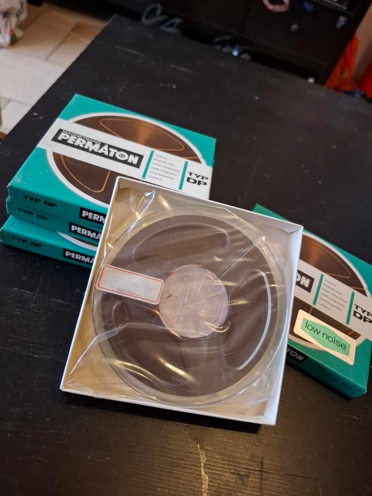 Bandrecorder lege band groen Permaton, Ophalen of Verzenden, Onderdeel