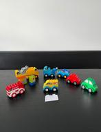 Heel goed 8 Lego Duplo Eerste auto vrachtauto bus sleepwagen, Ophalen of Verzenden, Zo goed als nieuw, Losse stenen, Duplo