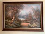 Klassiek schilderij landschap, Ophalen of Verzenden