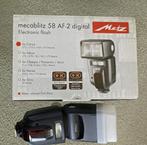 Metz flitser - Mecablitz 58 AF-2 digital voor Canon, Ophalen of Verzenden, Gebruikt, Metz, Kantelbaar