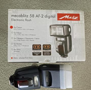 Metz flitser - Mecablitz 58 AF-2 digital voor Canon beschikbaar voor biedingen