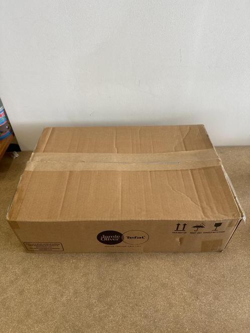 Tefal Jamie Oliver Cook Smart Koekenpannenset - 24 + 28 cm, Huis en Inrichting, Keuken | Potten en Pannen, Nieuw, Koekenpan of Braadpan