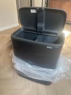 Brabantia - Bo Touch Bin Hi 2 x 30 L Matt Black, 50 tot 75 cm, 40 liter of meer, Ophalen of Verzenden, Zo goed als nieuw