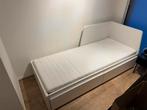 IKEA FLEKKE uitschuifbed voor 2 personen, Ophalen, Wit, Tweepersoons, 80 cm