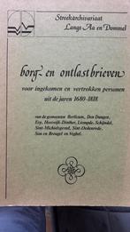 Borg & Ontlastbrieven langs AA en Dommel, Boeken, Ophalen, 17e en 18e eeuw, Gelezen, Meerdere auteurs