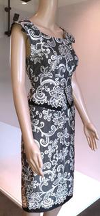 Korte jurk zwart met prachtig kant patroon Karen Millen S 36, Kleding | Dames, Jurken, Zwart, Nieuw, Ophalen of Verzenden, Maat 36 (S)