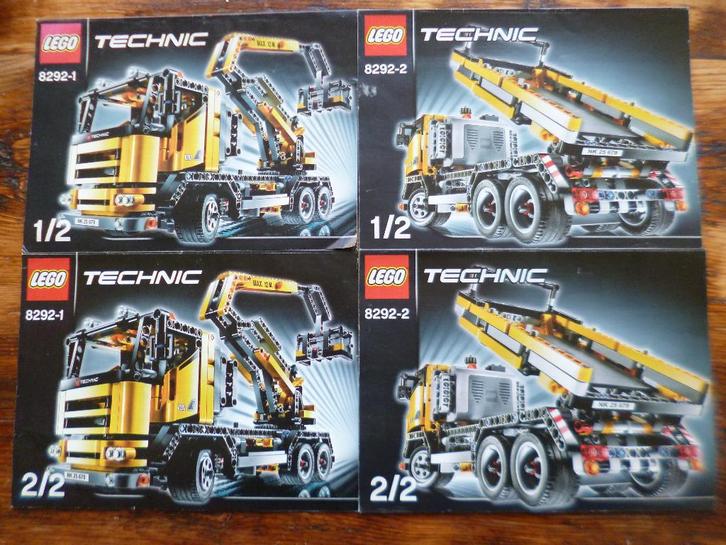 grote lego Technic set 8292 uit 2008, Kinderen en Baby's, Speelgoed | Duplo en Lego, Gebruikt, Lego, Complete set, Ophalen of Verzenden