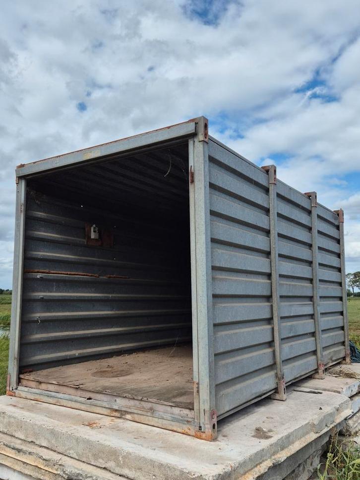 Open Opslagcontainer - Ideaal voor opslag, Doe-het-zelf en Verbouw, Containers, Ophalen