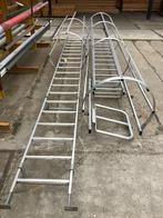 Kooiladder + dakrail, Ophalen, ., Zo goed als nieuw, Ladder