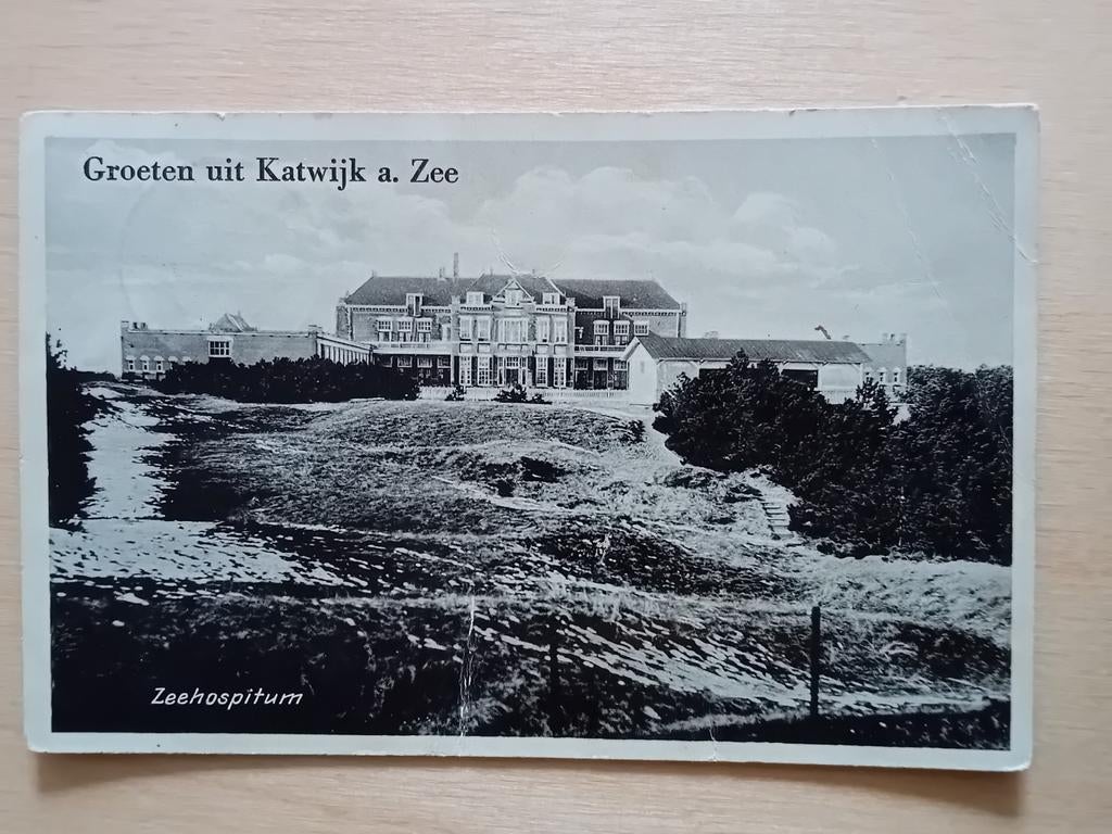 Ansichtkaart Katwijk aan Zee, Ophalen of Verzenden, 1940 tot 1960, Zuid-Holland