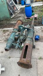 Lantaarn paal verlichting vintage, Gebruikt, Staande lamp, Ophalen of Verzenden, 50 tot 250 watt