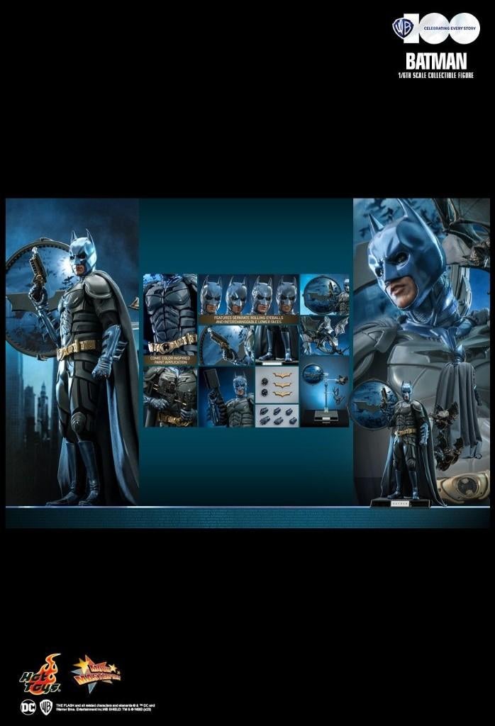 Hot Toys WB 100 Limited edition Batman, Ophalen, Nieuw, Film, Actiefiguur of Pop