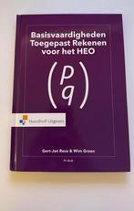 Basisvaardigheden Toegepast Rekenen voor het HEO, Boeken, Ophalen of Verzenden, Zo goed als nieuw, Economie en Marketing
