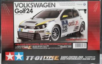 Tamiya 58533 Volkswagen Golf24 1:10 TT-01 RC 4WD Racing Car beschikbaar voor biedingen