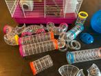 Mooi compleet hamsterhok van Ferplast, Dieren en Toebehoren, Minder dan 75 cm, Zo goed als nieuw, Ophalen, Minder dan 60 cm