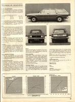 Autovisie test VW Passat Variant TS Augustus 1974, Ophalen of Verzenden, Gelezen, Volkswagen