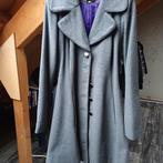 Damesjas grijs A-lijn, Kleding | Dames, Jassen | Winter, Ophalen, Zwart, Maat 42/44 (L), Zo goed als nieuw