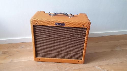 Fender Blues Junior Lacquered Tweed 15W, Muziek en Instrumenten, Versterkers | Bas en Gitaar, Zo goed als nieuw, Minder dan 50 watt
