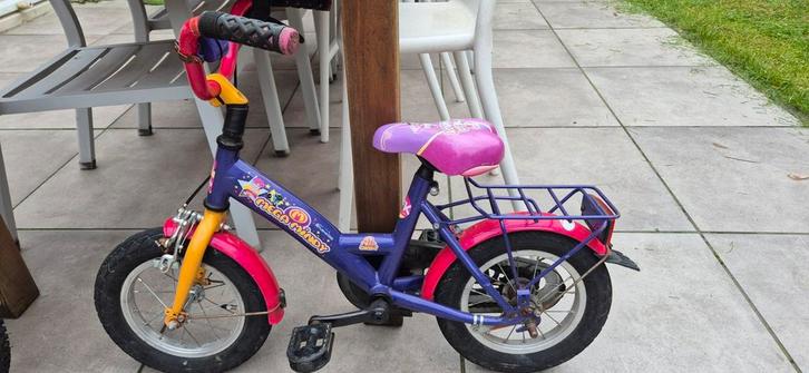 Mega Mindy Kinderfiets - 12 inch - Meisjesfiets, Fietsen en Brommers, Fietsen | Meisjes, Gebruikt, 14 inch of minder, Handrem