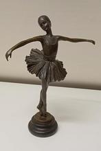 Prachtig bronzen beeld van een ballerina, Antiek en Kunst, Ophalen, Brons