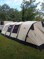 Obelink miami easy air 6 pers katoen opblaasbare tunneltent, Caravans en Kamperen, Tenten, Ophalen, Zo goed als nieuw