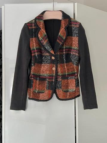 ZGAN vest jasje met mooie ruit; achterpand effen; maat 36/38 beschikbaar voor biedingen