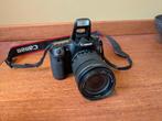 Canon EOS 70D spiegelreflex camera + Canon lens 18-135 EF-S, 20 Megapixel, Spiegelreflex, Canon, Ophalen of Verzenden