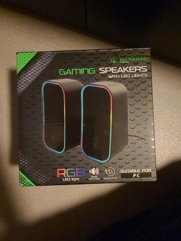 RGB Gaming Speakers – Nieuw & Ongebruikt – Battletron – LED  beschikbaar voor biedingen