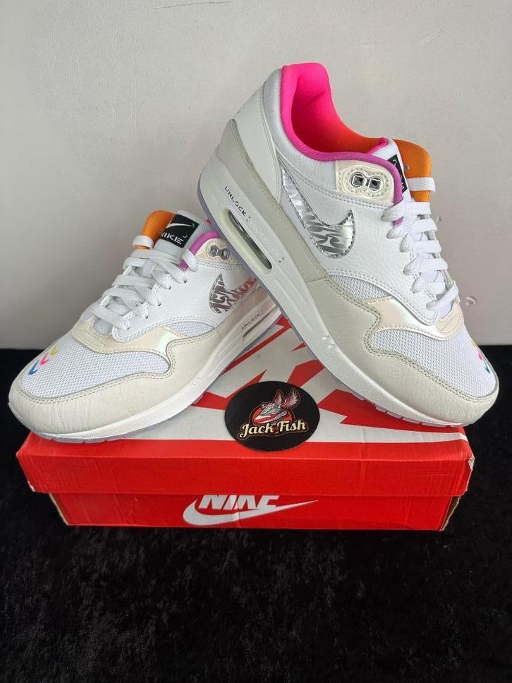 Nike air Max 1 Unlock Your Space - size 41, Kleding | Heren, Schoenen, Nieuw, Sneakers of Gympen, Overige kleuren, Ophalen of Verzenden