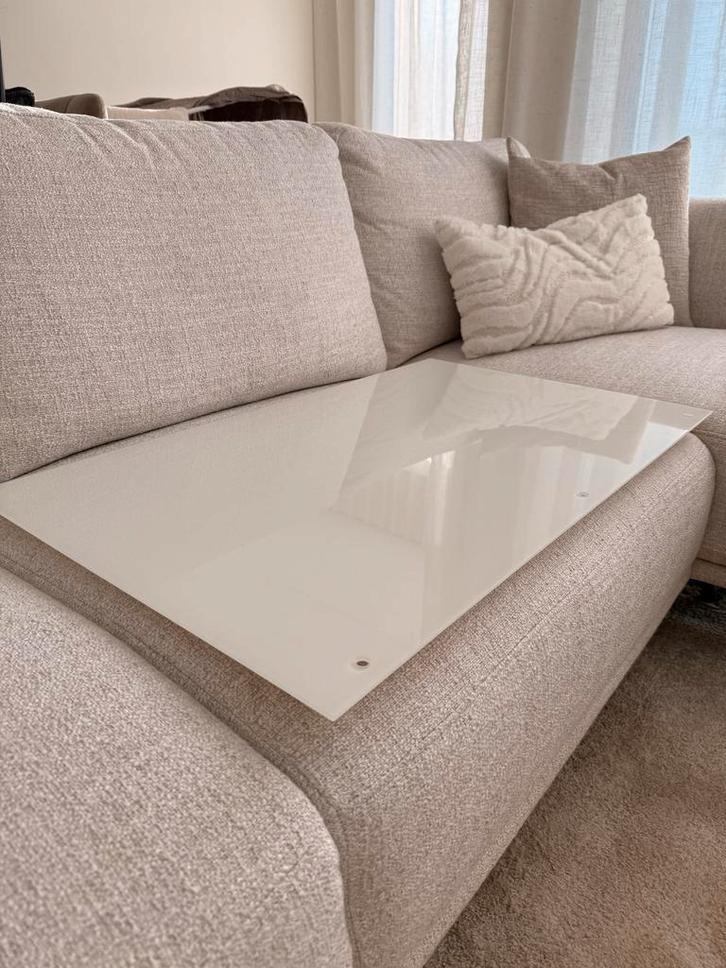 Ikea Malm Glasplaat - Wit, Huis en Inrichting, Kasten | Kledingkasten, Zo goed als nieuw, Minder dan 100 cm, 25 tot 50 cm, Glas